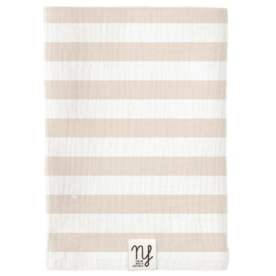 Champagne Striped Muslin