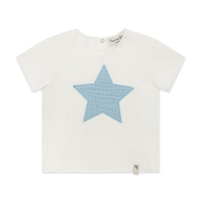 T-shirt Star Azzurro